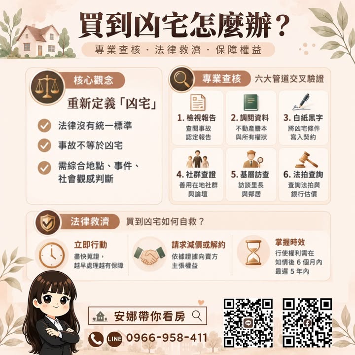 🚨 買房最怕買到凶宅！